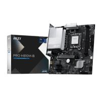 MSI PRO H810M-B DDR5 LGA1851 mATX Motherboard